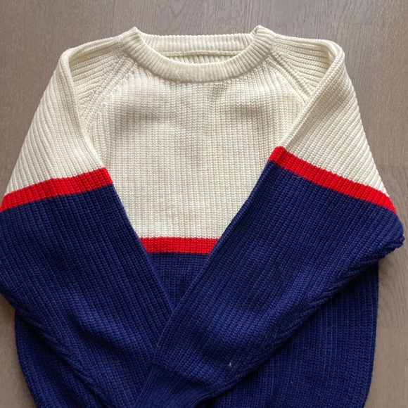 Sweaters - Vintage Tri-colour Sweater